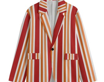 Mens Dapper Chimney Sweep Inspired Blazer, Vintage Park Outfit, Edwardian Street Performer Style