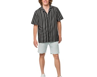 Camisa con botones unisex inspirada en Jack Nightmare