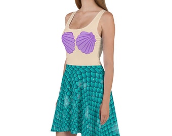 Mermaid Skater Dress