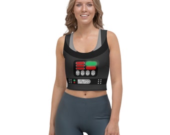 Top corto del lado oscuro