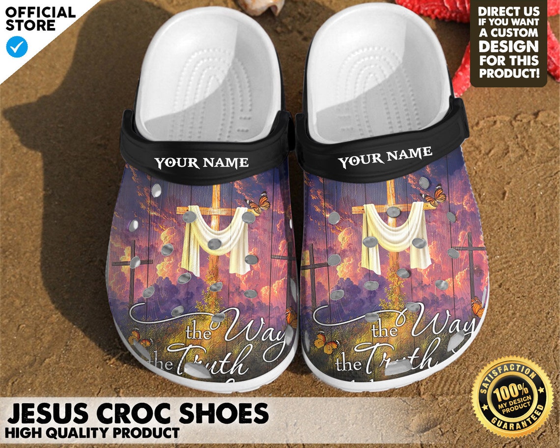 Christian Custom Name Crocs Christian Custom Name Clog Etsy