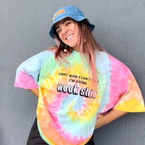 SORRY MOM - Funny Ravewear T-Shirt for Music Festivals/Raves, Comfy Festival Fashion