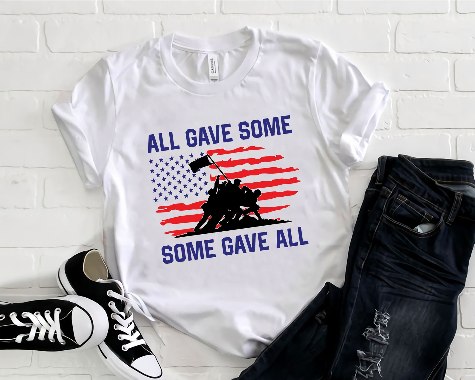 Some gave all all gave some svg american flag 4th of july etsy