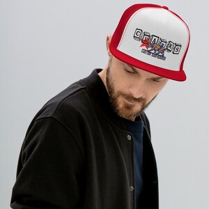 Clarks Bear Logo Trucker Cap Black Letters