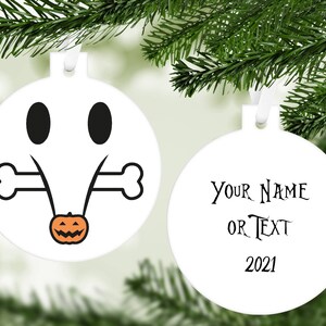 N*ghtmare before Christmas Inspired ornaments