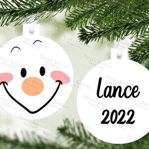 Snowman ornaments, winter ornament, christmas ornament, kids gifts, elf gift, santa gift