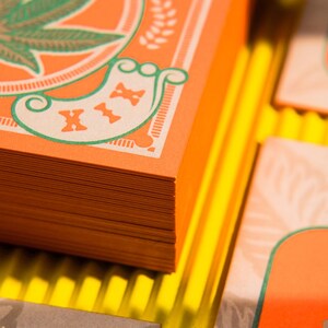 Color Edge Cards - Etsy