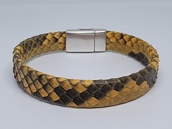Python skin best sale bracelet
