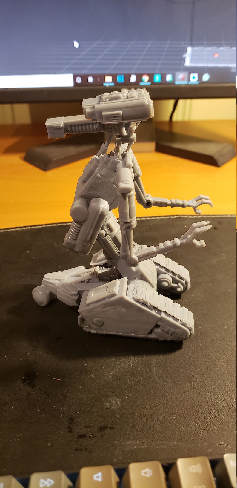 Johnny 5 3d Printed With Punk Accessories | Etsy