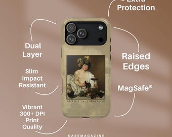 MagSafe Bacchus Phone Case Tough Impact-Resistant Glossy Finish