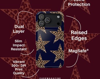 MagSafe Leo Star Phone Case Tough Impact-Resistant MagSafe