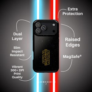 MagSafe Star Wars Phone Case Tough Impact-Resistant Glossy Finish