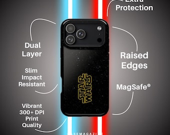 MagSafe Star Wars Phone Case Tough Impact-Resistant Glossy Finish