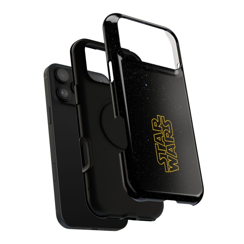 Funda MagSafe Star Wars para teléfono, resistente a impactos y con acabado brillante imagen 5