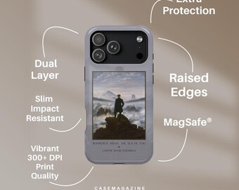 MagSafe Wanderer Phone Case Tough Impact-Resistant Glossy Finish