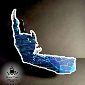 Salut du chasseur de démons Sticker