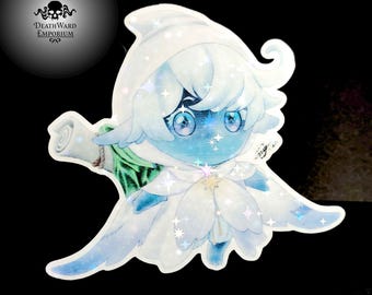 Adventurous Sprite Watercolor Sticker