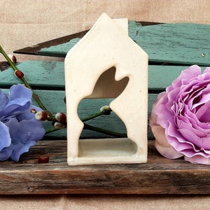 Ceramic Bunny Tealight/Fragrance stick holder