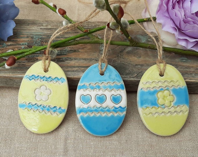 Ceramic Spring/Easter Hanging Decorations