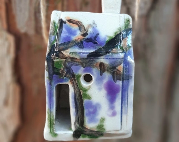 Ceramic Wisteria Cottage