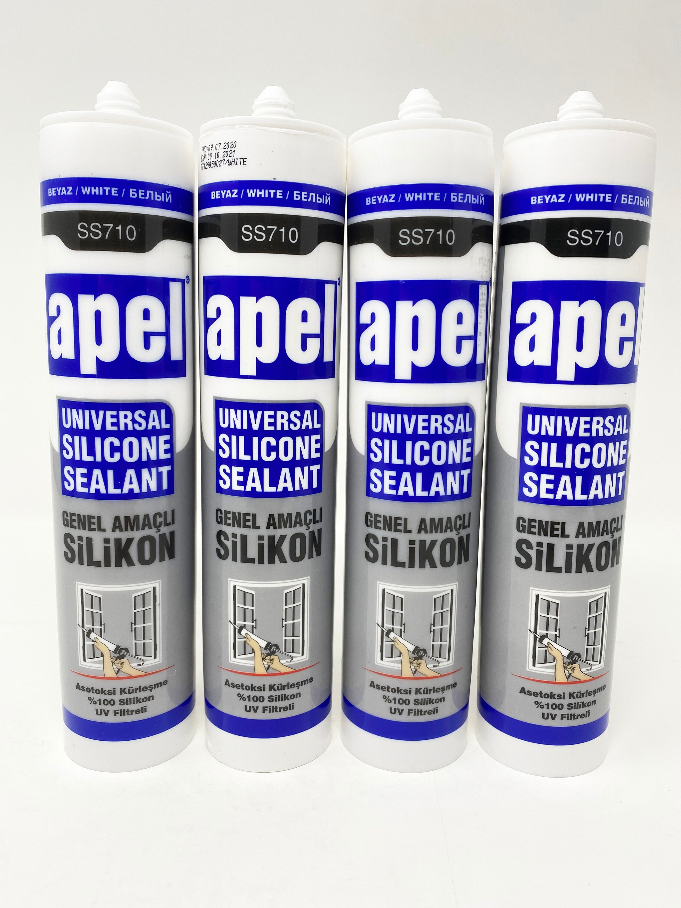 Apel SS710 Universal Silicone Sealant White Color 100 Etsy