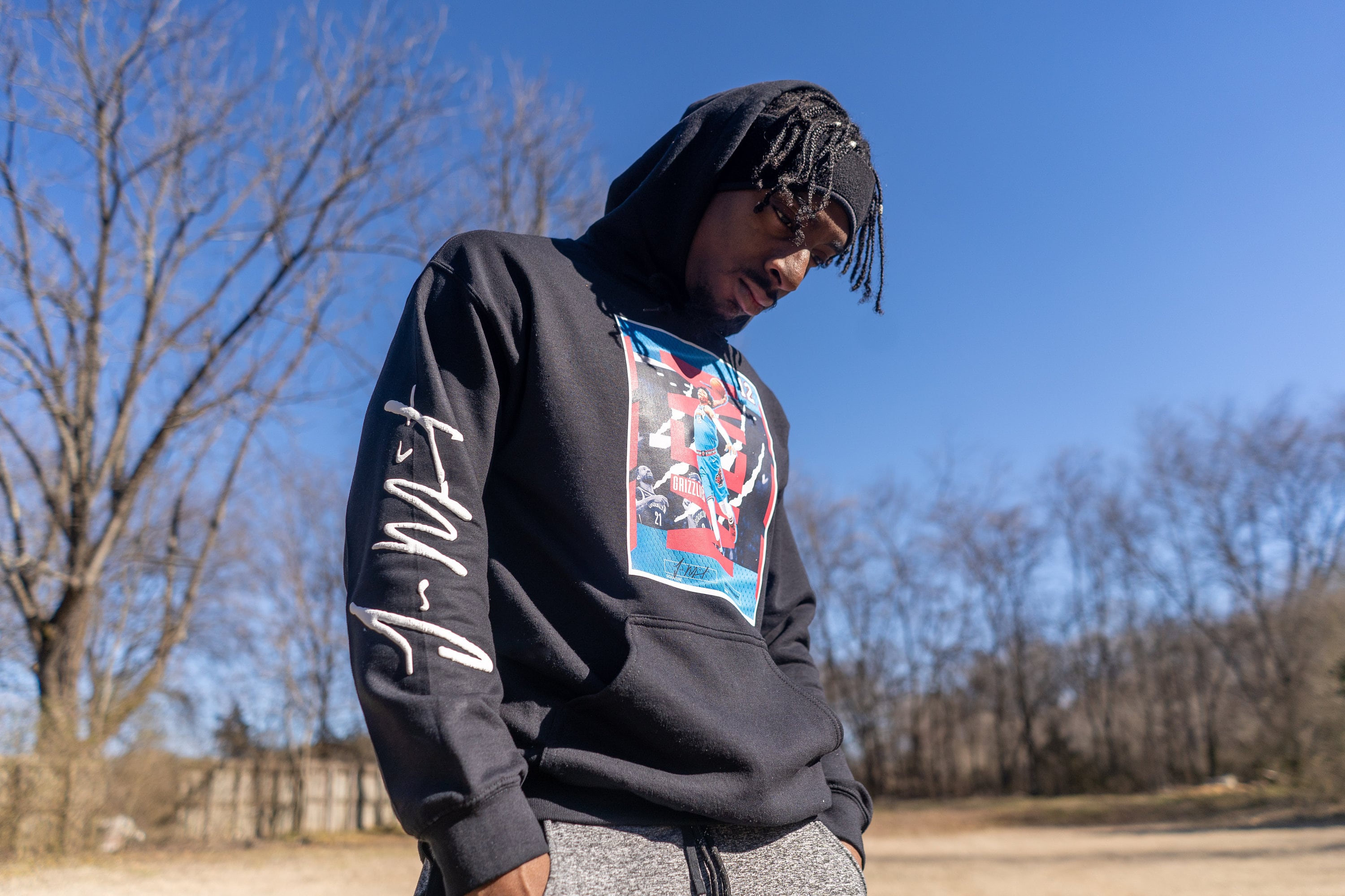 Ja Morant: Blue Hoodie And Pink Sneakers - Iconic Celebrity Outfits