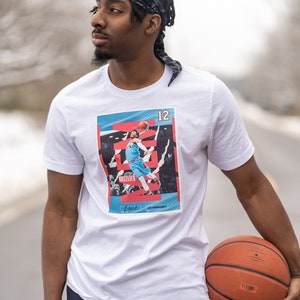 Ja Morant Memphis Grizzlies Basketball T-shirt Multiple Colors Available