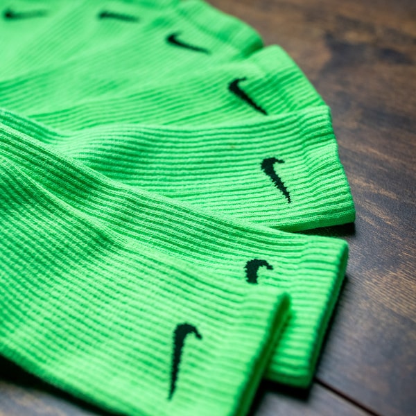 nike neon soccer socks