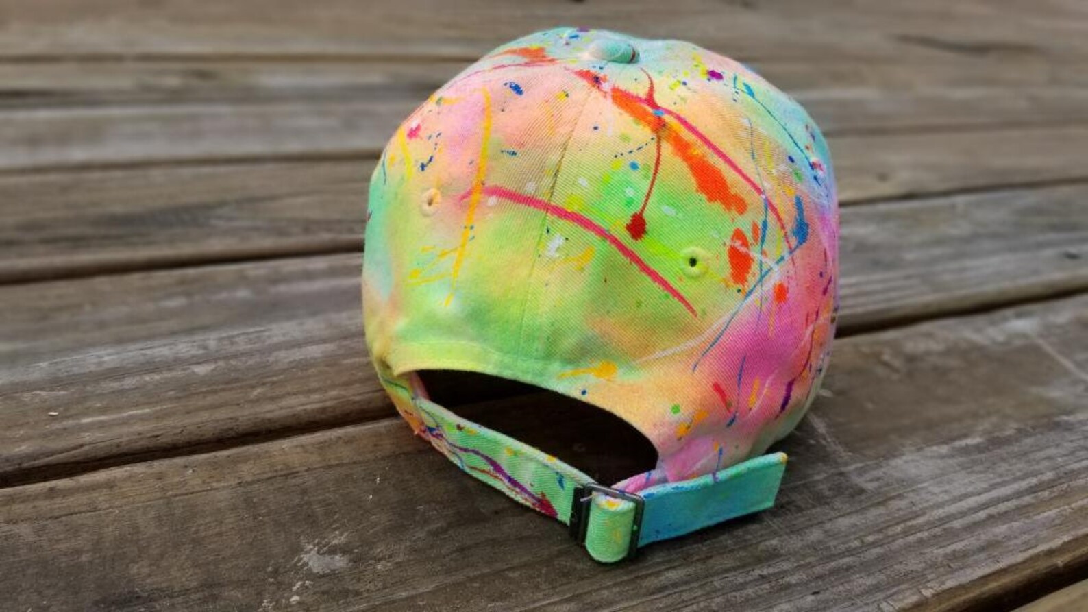 Nike Tie Dye Rainbow Hat Just Do It - Etsy