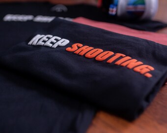 Keep Shooting Basketball T-Shirt (Short Sleeve shirt)