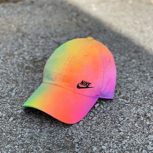 tie dye nike cap