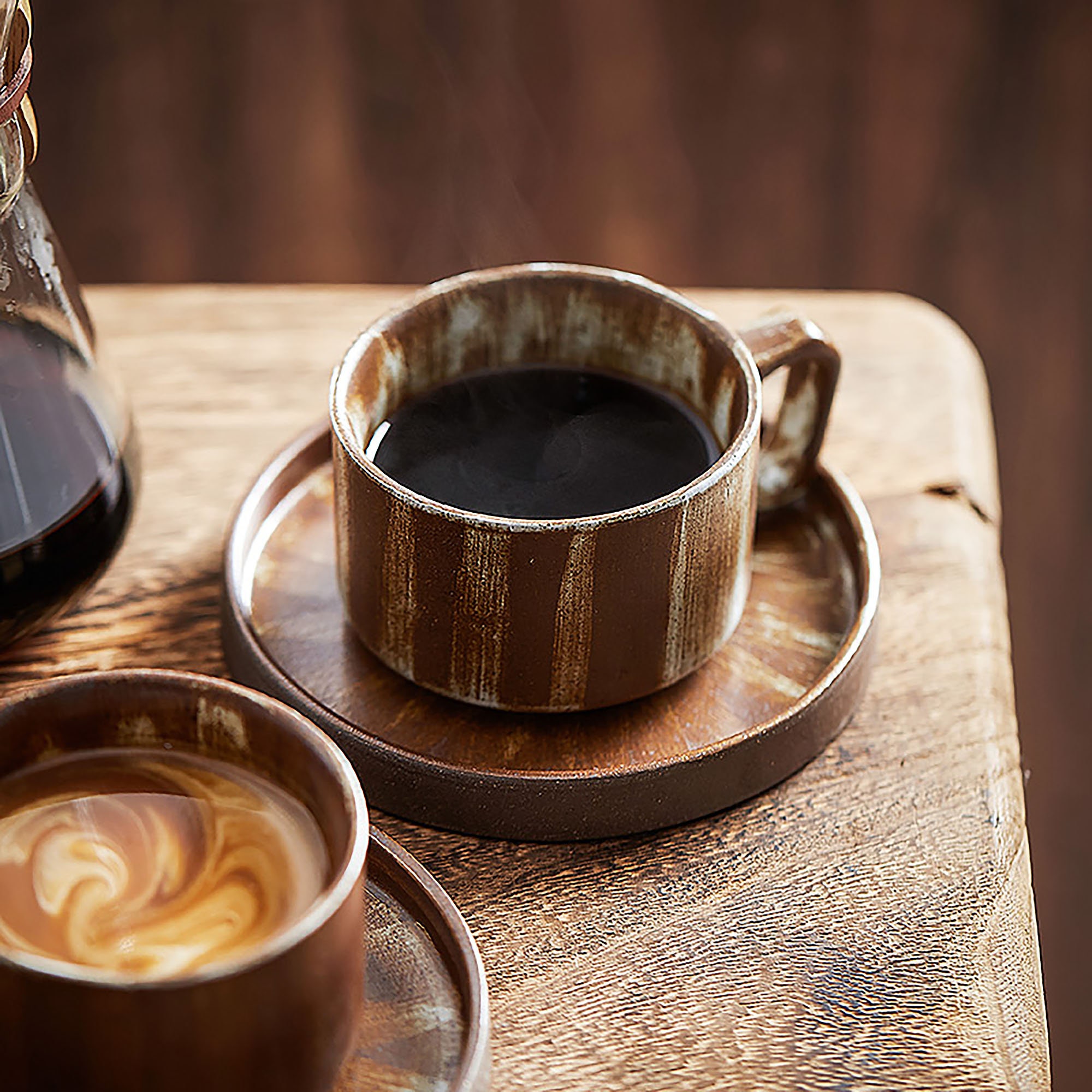 250ml Latte cup set Latte cup with saucerDessert Etsy