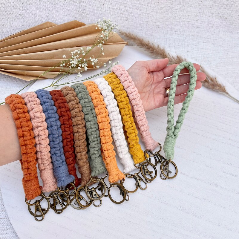 Macrame Key Holder - Etsy