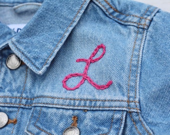 ADD ON Option for Personalize Toddler Jean Jacket & Sweaters with Name
