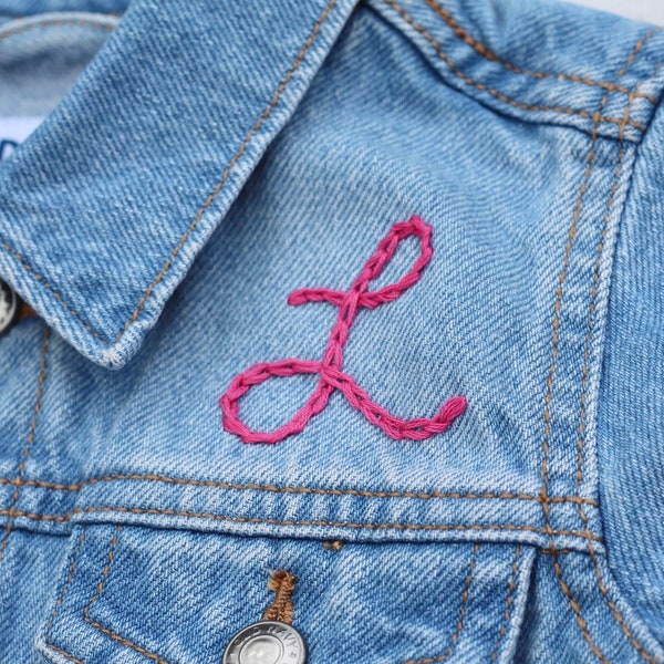 ADD ON Option for Personalize Toddler Jean Jacket & Sweaters with Name