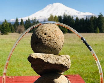 Collar de plasma de GaNs con cúrcuma y plata