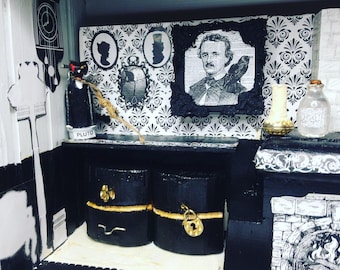 Edgar Allan Poe’s The Black Cat Dollhouse