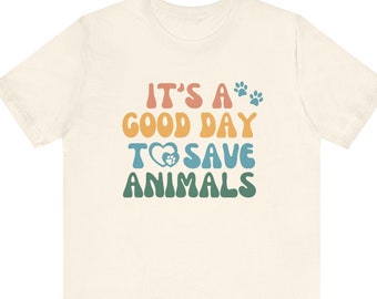 Animal Lover Shirt, Vet Tech Gift, Rescue Animals Tee