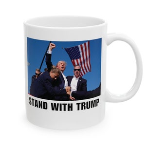 Trump Mug, Donald Trump Rally Mug, Trump 2024, Make America Great Again