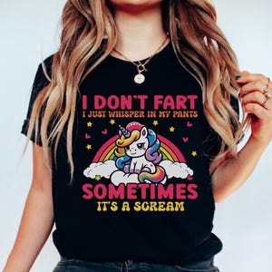 Funny Sarcastic Shirt for Women, Sassy Unicorn Graphic Tee, Humor Saying Shirt, Sarcasm Quote Shirt, Trendy Funny Gift Tee