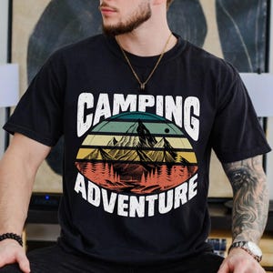 Camping Adventure Shirt, Camp Crew Shirt, Camping Squad Tee, Outdoor Adventure Tee, Hiking Nature Shirt, Camper Gift
