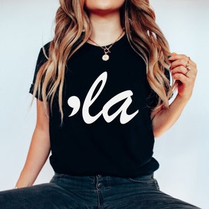 Kamala Shirt, Comma LA Shirt, Kamala Harris Tee, President Kamala, Election 2024 Tee, Madam President, Female President