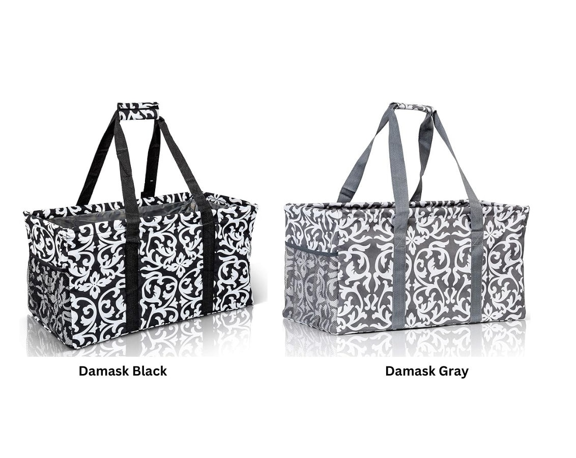 Beach Tote Lucazzi Extra Large Utility Tote Bag Collapsible Wire