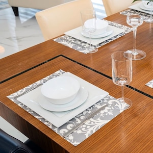 Placemats for Dining 30 Sheets Per Pad, Disposable Paper Placemats, Large Placemats - Various colors