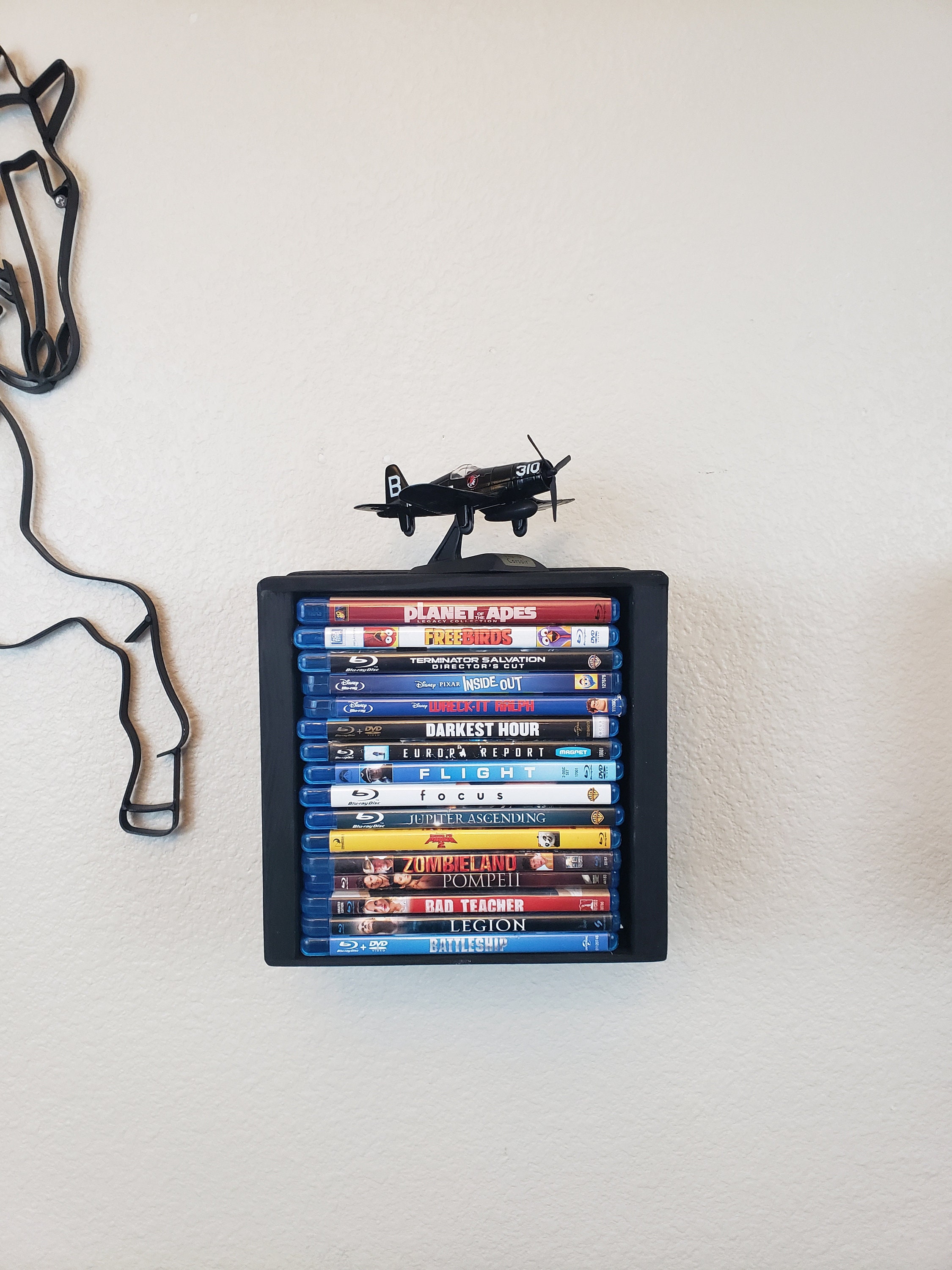 DVD Holder 4 Piece Set DVD Rack DVD Shelf Blu Ray Holder Etsy