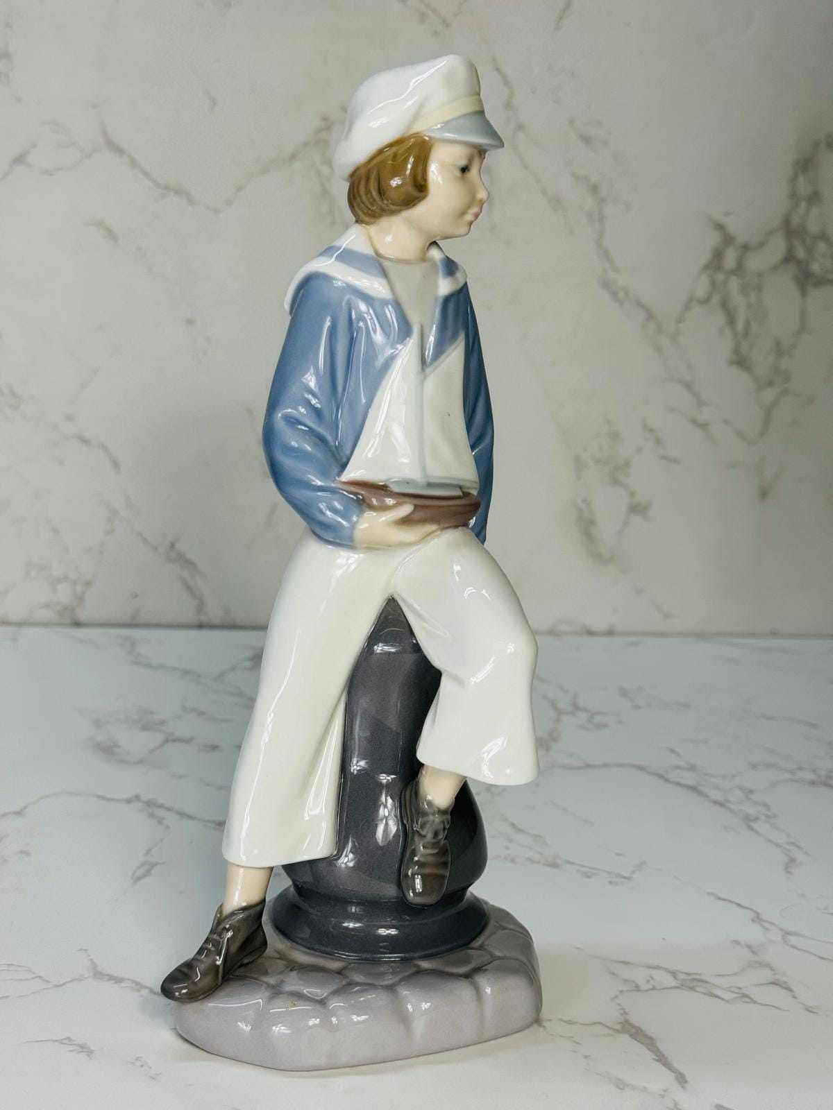RARE TOP ++ FIGURINE PLOMB ANCIENNE Old lead - JF ? - INFIRMIERE