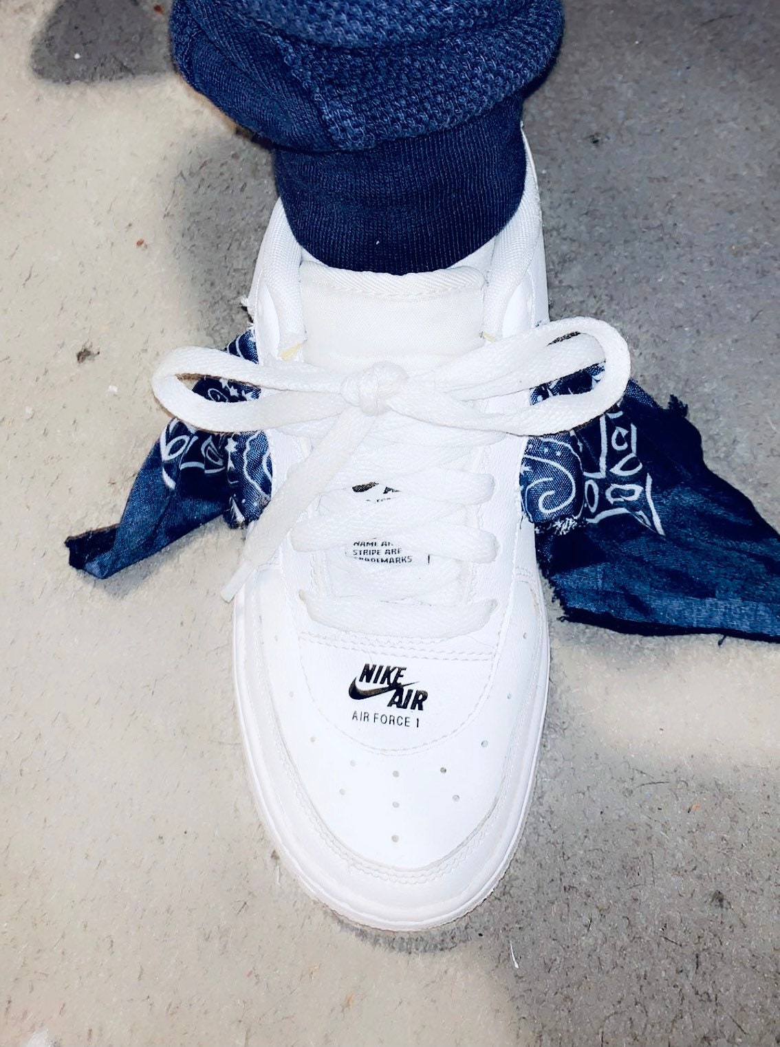 Nike Air Force 1 custom bandana style pick any design you want | Etsy