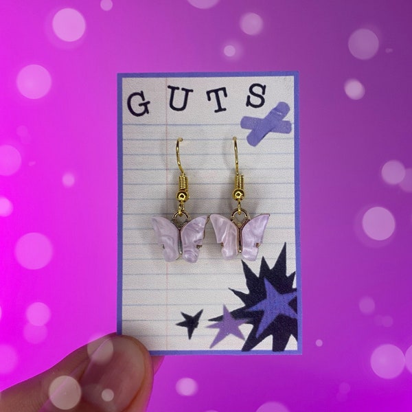 Olivia Rodrigo Guts Inspired Earrings