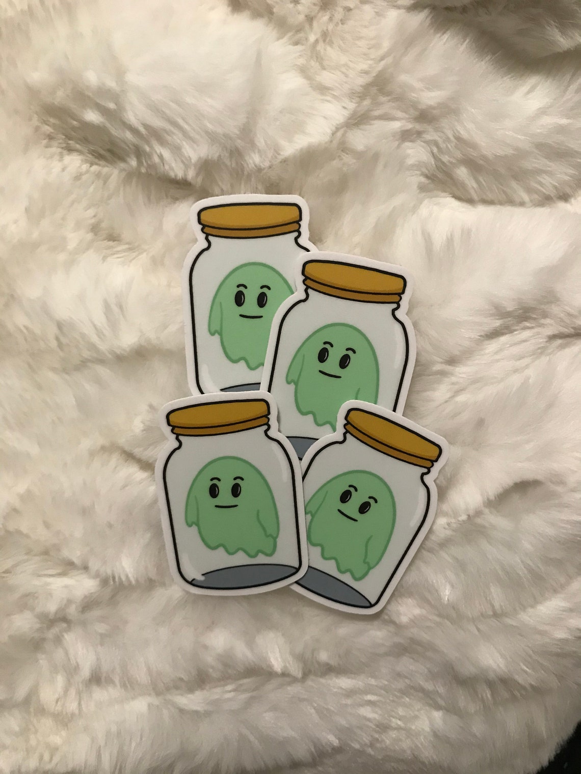 rick and morty ghost in a jar figure