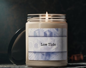 Low Tide Scented Soy Candle, 9oz  | Funny Candle | Gag Gift | Funny Candle | Gift for Her | Gift for Him